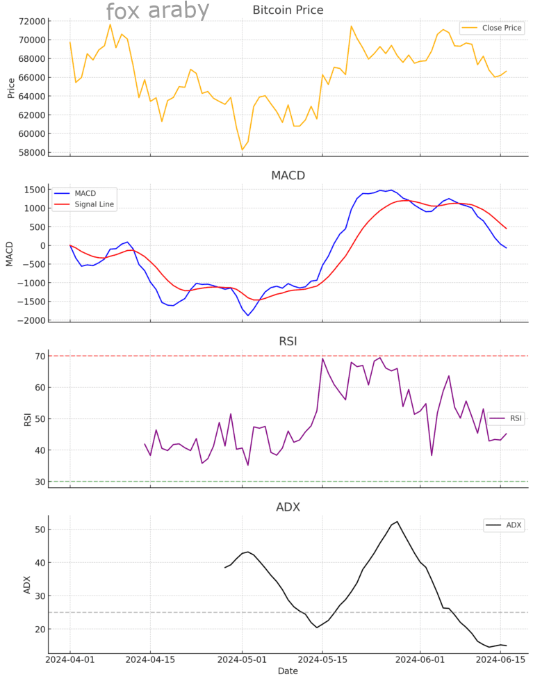 تحليل البيتكوين adx