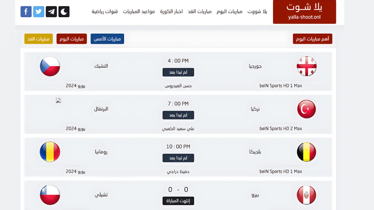 بث مباشر - لينك مباراة دليلك الكامل لعالم قرصنة المحتوى 2024 6 يلا شوت بث مباشر