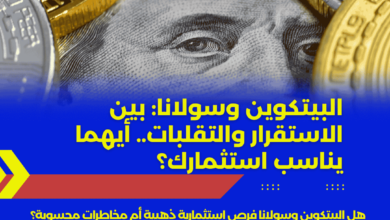 البيتكوين وسولانا.. فرص استثمارية أم مخاطرات محسوبة؟